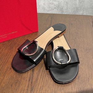 Theory Leather Flats